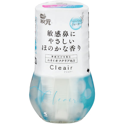【まとめ買い】消臭元Ｃｌｅａｉｒ（クリエアー）ハーバルウォーター 容量400ML×16点セット 小林製薬 芳香剤・部屋用