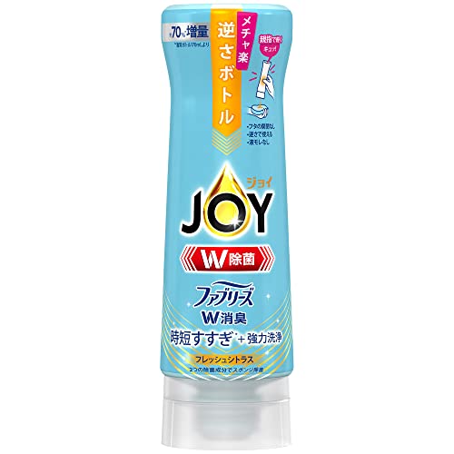 【まとめ買い】除菌ジョイコンパクトＷ消臭　フレッシュシトラス　逆さボトル 容量290ML×20点セット Ｐ＆Ｇ 食器用洗剤