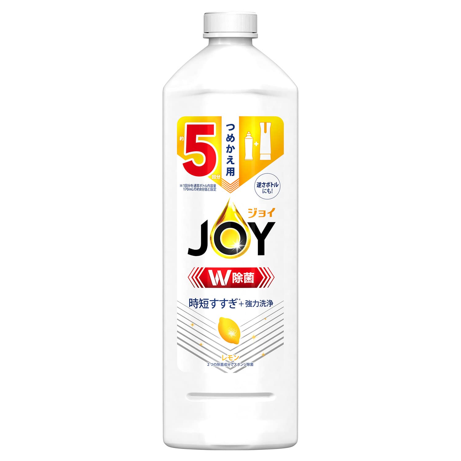 【まとめ買い】除菌ジョイコンパクト　スパークリングレモンの香り　特大 容量670ML×16点セット Ｐ＆Ｇ 食器用洗剤