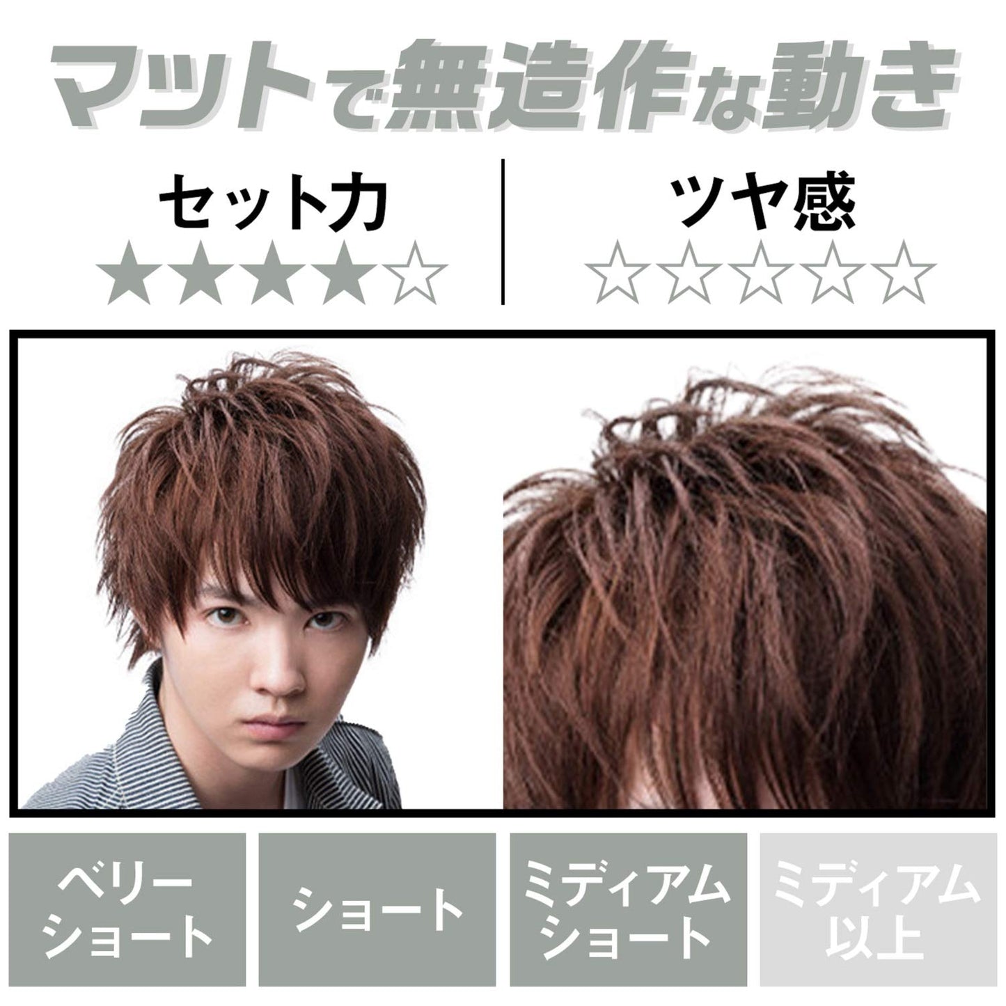 【まとめ買い】ＧＢムービングラバー　グランジマット 3点セット マンダム スタイリング