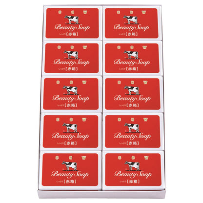 【まとめ買い】カウブランド　赤箱　１０コ入（ギフト箱） 容量10コ×16点セット 牛乳石鹸共進社 石鹸