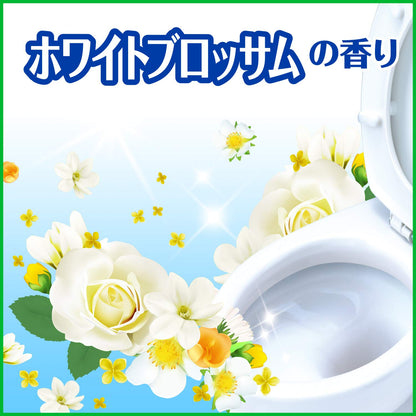 【まとめ買い】スクラビングバブル　流せるトイレブラシ　ホワイトブロッサム替えジャンボ容量24コ×12点セット住居洗剤・トイレ用