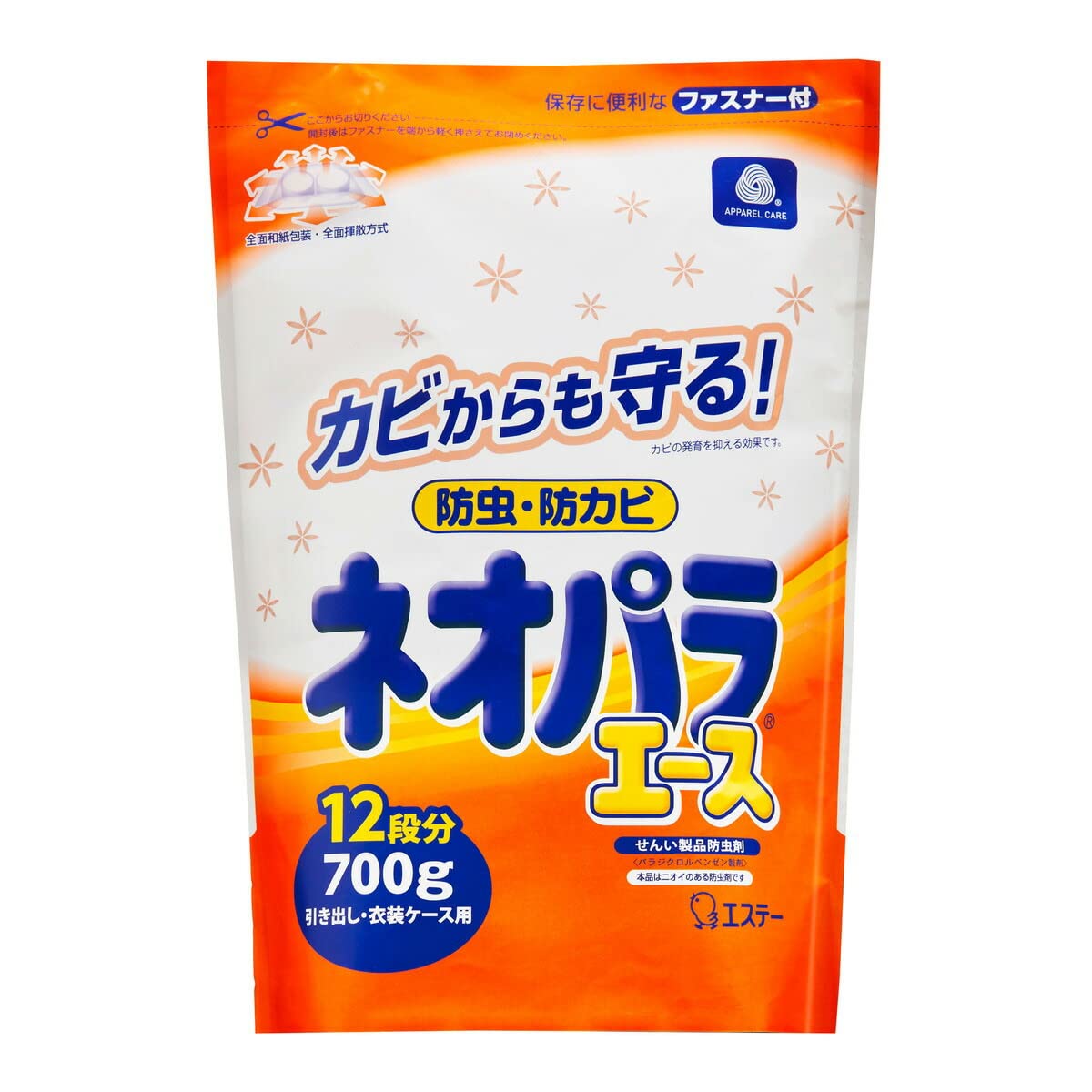 【まとめ買い】ネオパラエース引き出し・衣装ケース用７００Ｇ 容量700G×7点セット エステー 防虫剤