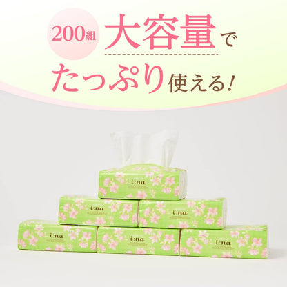 【まとめ買い】エリエールイーナティシューソフトパック２００Ｗ６Ｐ 容量6ｺ×10点セット 大王製紙 ティッシュ