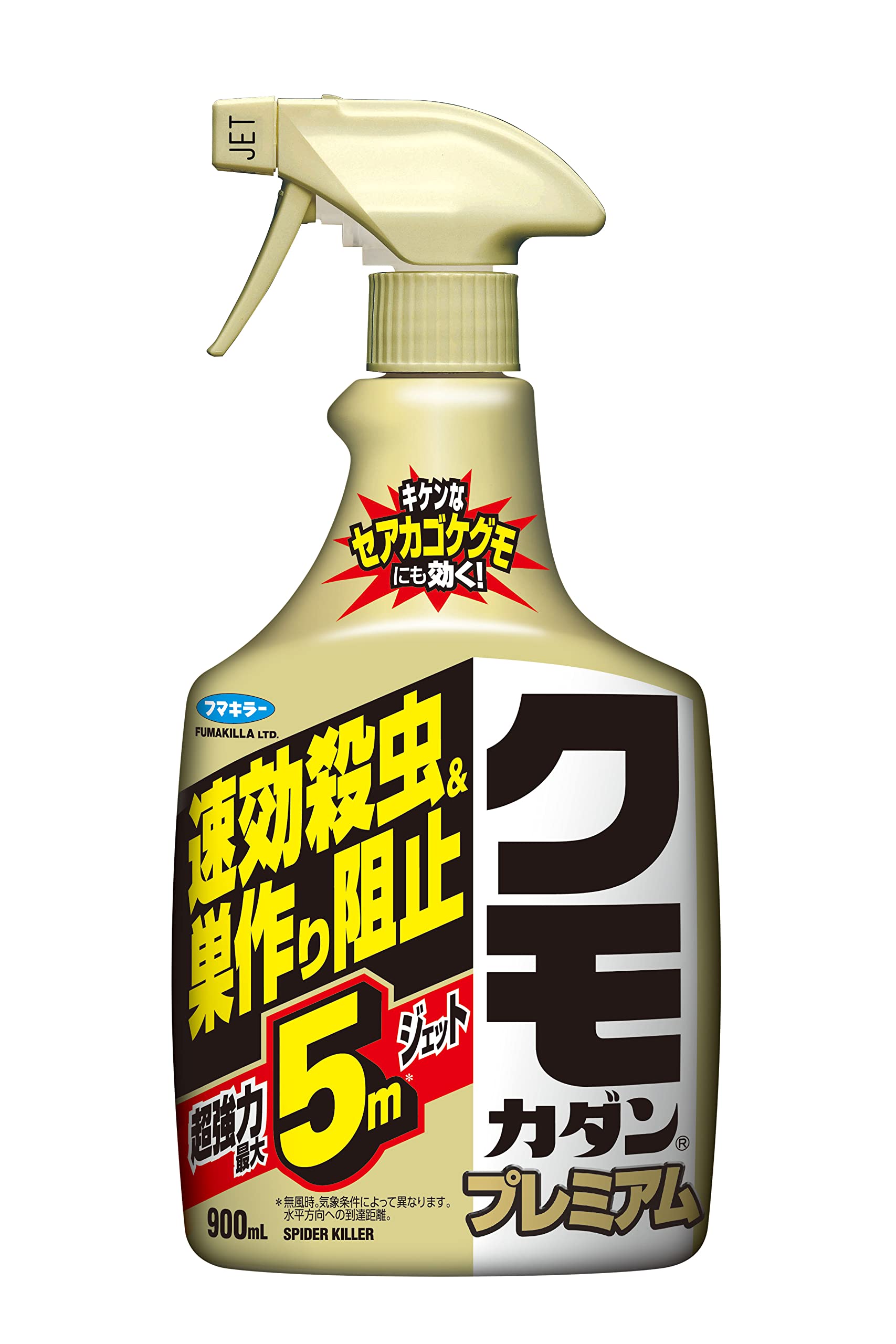 【まとめ買い】クモカダンプレミアム９００ＭＬ 容量900ML×12点セット フマキラー 殺虫剤・クモ