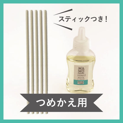 【まとめ買い】マモルームエッセンス　虫よけスティック　さわやかなソープムスク　つめかえ 容量70ML×20点セット殺虫剤・虫よけ