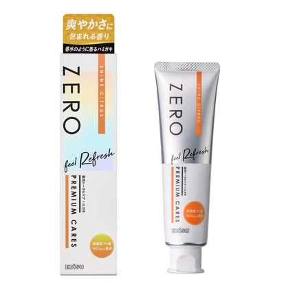 【まとめ買い】ＥＰ－０１３１　ゼロプレミアムケアズ　リフレッシュ・９０ｇ 容量90G×6点セット エビス 歯磨き