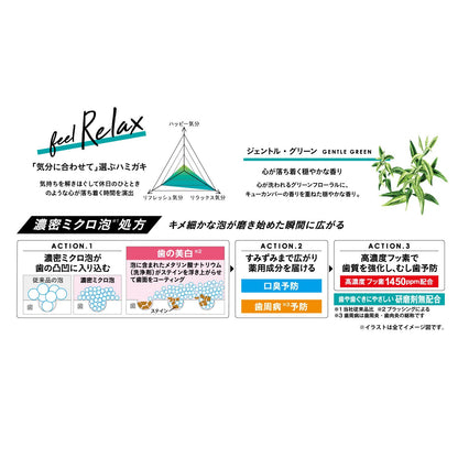 【まとめ買い】ＥＰ－０１３２　ゼロプレミアムケアズ　リラックス・９０ｇ 容量90G×6点セット エビス 歯磨き