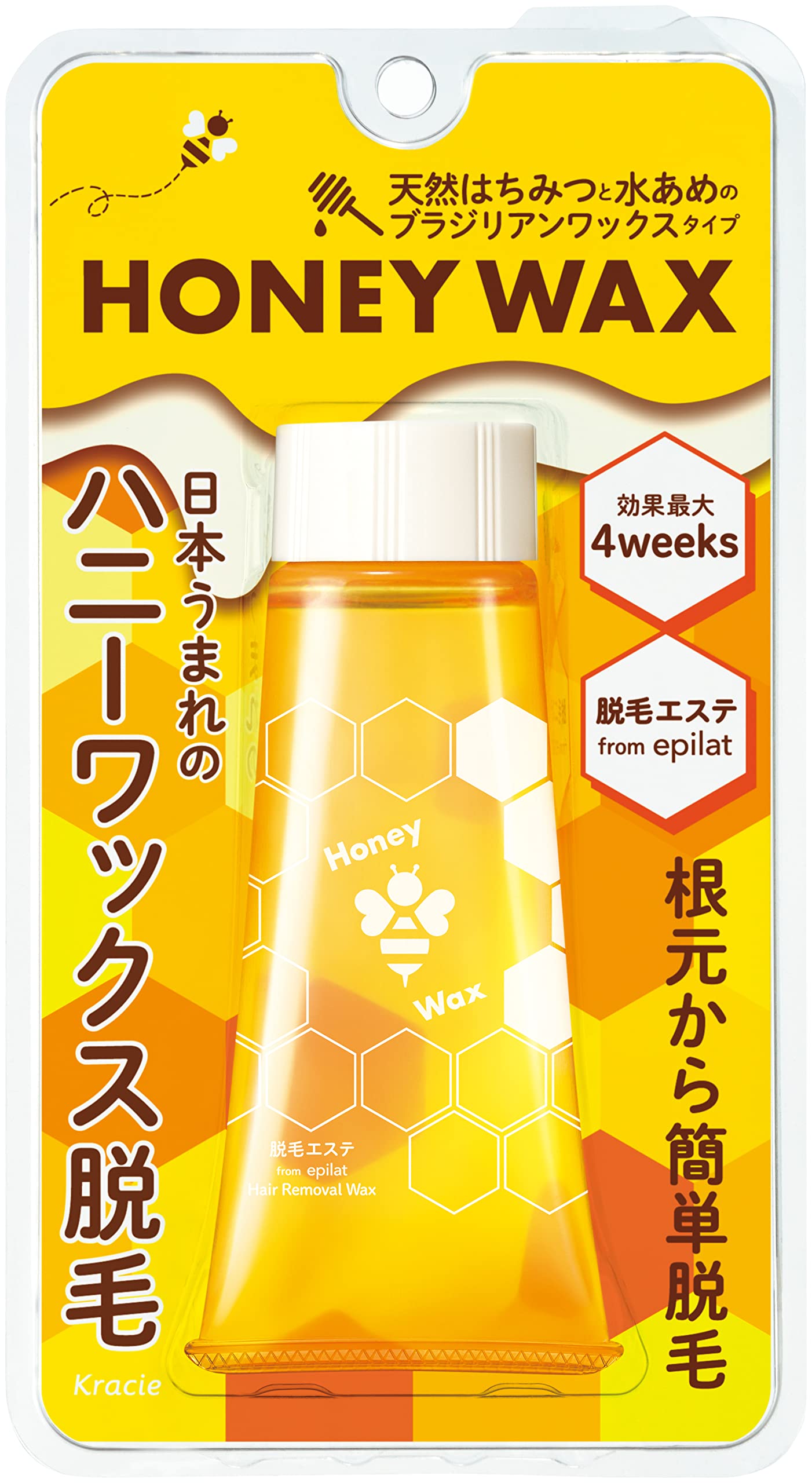 【まとめ買い】エピラット　脱毛エステ　ハニーワックス脱毛 容量140G×24点セットクラシエ 除毛・脱毛剤