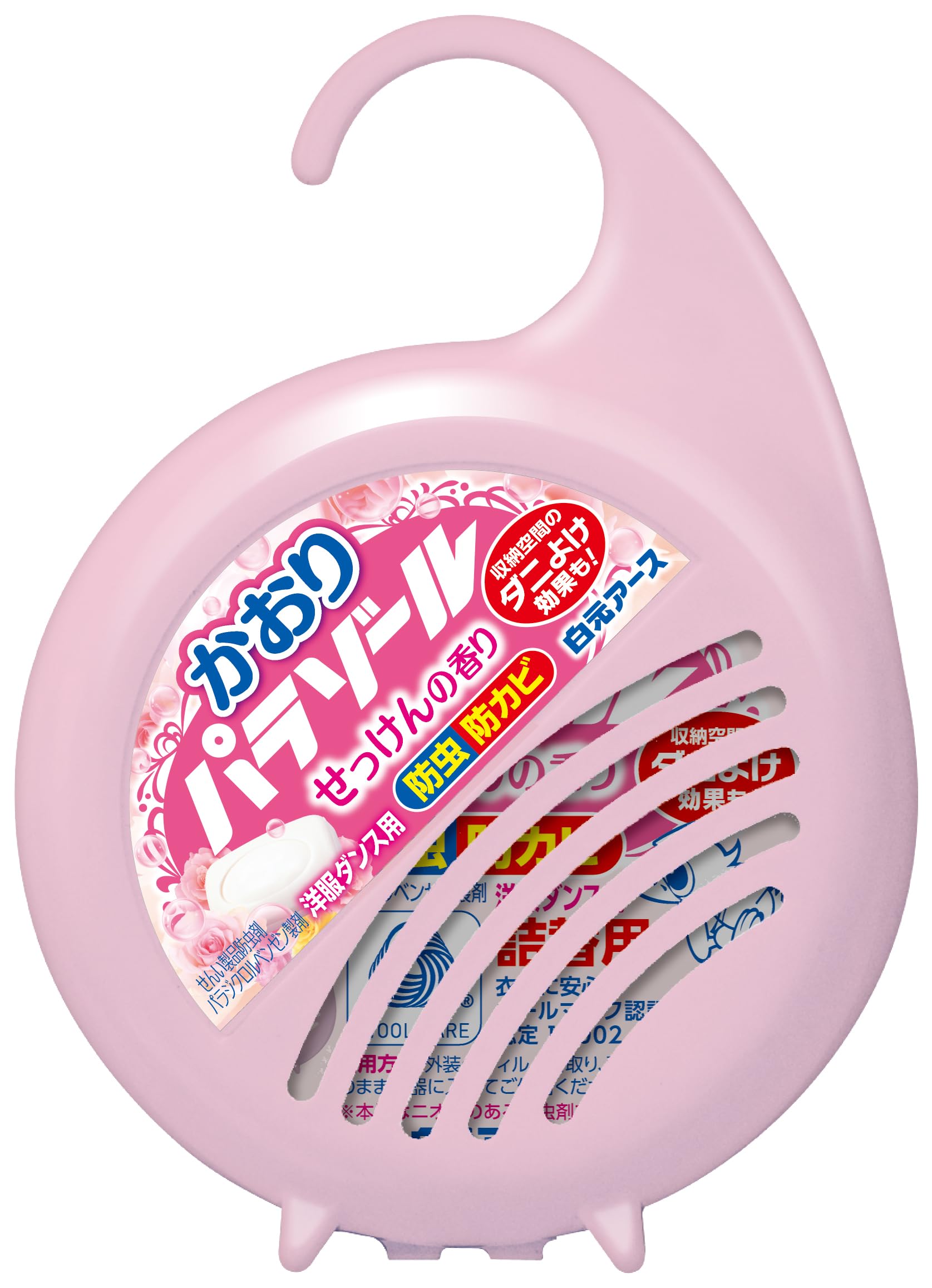 【まとめ買い】洋服ダンス用かおりパラゾール 容量108G×10点セット 白元アース 防虫剤