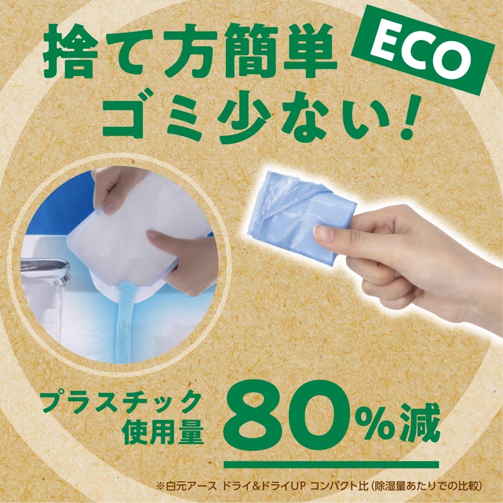 【まとめ買い】ドライ＆ドライＵＰ　ＣＯＮＥＣＯくん　５５０ｍＬ×２個 容量1100ML×16点セット 白元アース 除湿剤