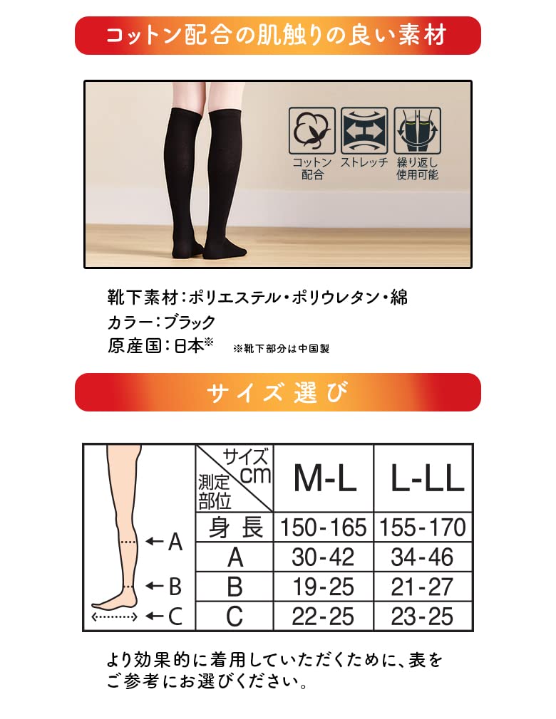 【まとめ買い】メディキュット　マグネフロー　コットンインソックス　Ｍ－Ｌ 容量1ｺ×6点セットレキットベンキーザー フットケア