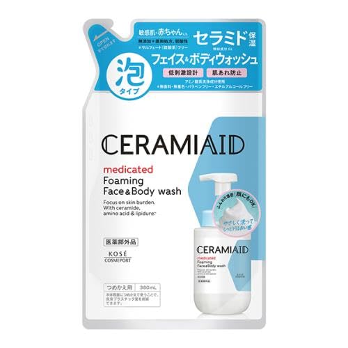 【まとめ買い】セラミエイド薬用ボディウォッシュ替え 容量380ML×18点セット コーセーコスメポート ボディソープ