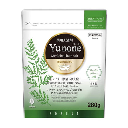 【まとめ買い】Ｙｕｎｏｎｅ　神秘の森の香り　２８０ｇ 容量280G×10点セット 小久保工業所 入浴剤