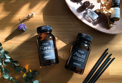 【まとめ買い】アロマストスティック　ホワイトムスク 容量130ML×10点セット 晴香堂 芳香剤・部屋用