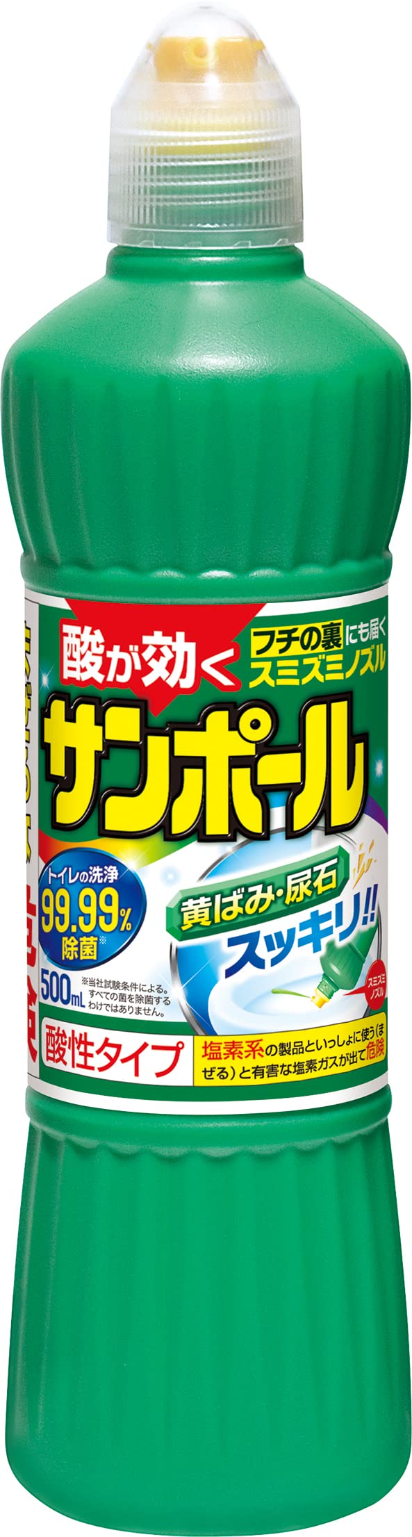 【まとめ買い】サンポールＶ５００ＭＬ 容量500ML×24点セット 大日本除虫菊（金鳥） 住居洗剤・トイレ用
