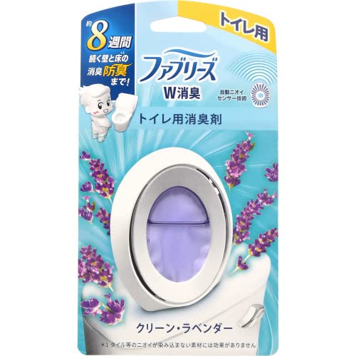 【まとめ買い】ファブリーズＷ消臭　トイレ用消臭剤　クリーン・ラベンダー 容量6ML×24点セット Ｐ＆Ｇ 芳香剤・トイレ用