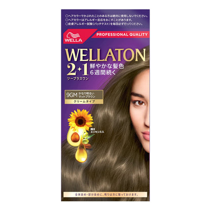 【まとめ買い】ウエラトーン２＋１クリームタイプ９ＧＭ 容量127G×24点セットウエラジャパン ヘアカラー・白髪用