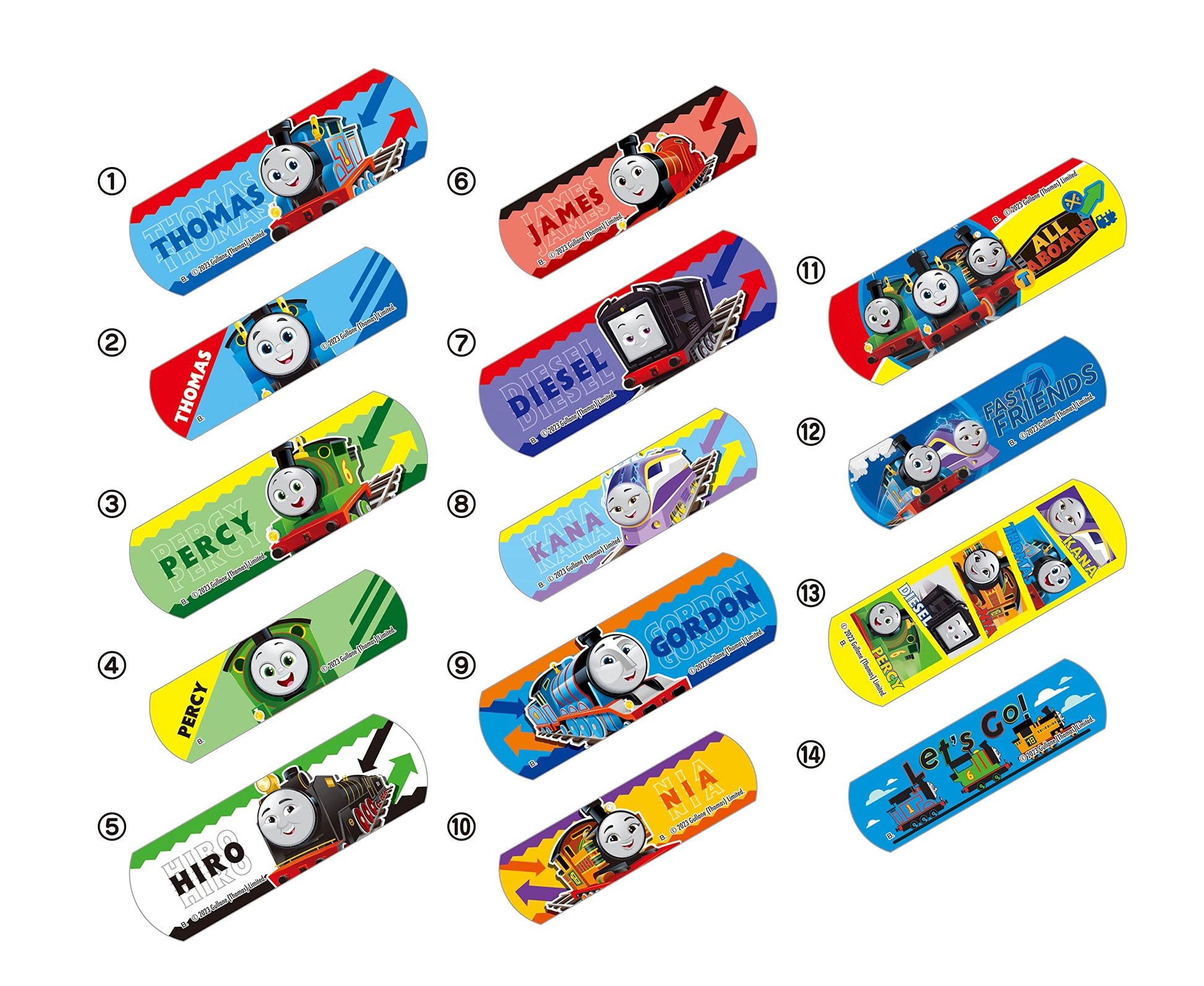 【まとめ買い】救急ばんそうこう　きかんしゃトーマス 容量18ﾏｲ×12点セット バンダイ 絆創膏