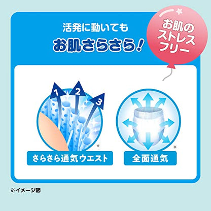 【まとめ買い】ネピアやさしいＧＥＮＫＩパンツＢＩＧより大きいサイズ２６枚 容量26ﾏｲ×4点セット 王子ネピア オムツ