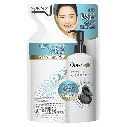 【まとめ買い】ダヴ　吸着毛穴ケア　洗顔ジェル　つめかえ用　１４０ｍｌ 容量140ML×24点セットユニリーバ 洗顔・クレンジング