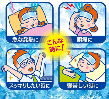 【まとめ買い】アイスノン　冷却シート　大判サイズ　１０枚入 容量10マイ×24点セット 白元アース 熱中症・冷却