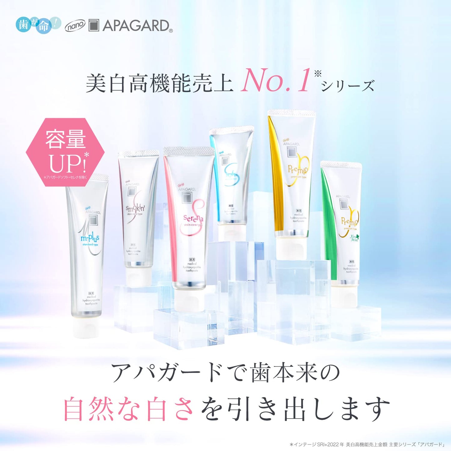 【まとめ買い】アパガードスモーキン５３ｇ 容量53G×6点セット サンギ 歯磨き