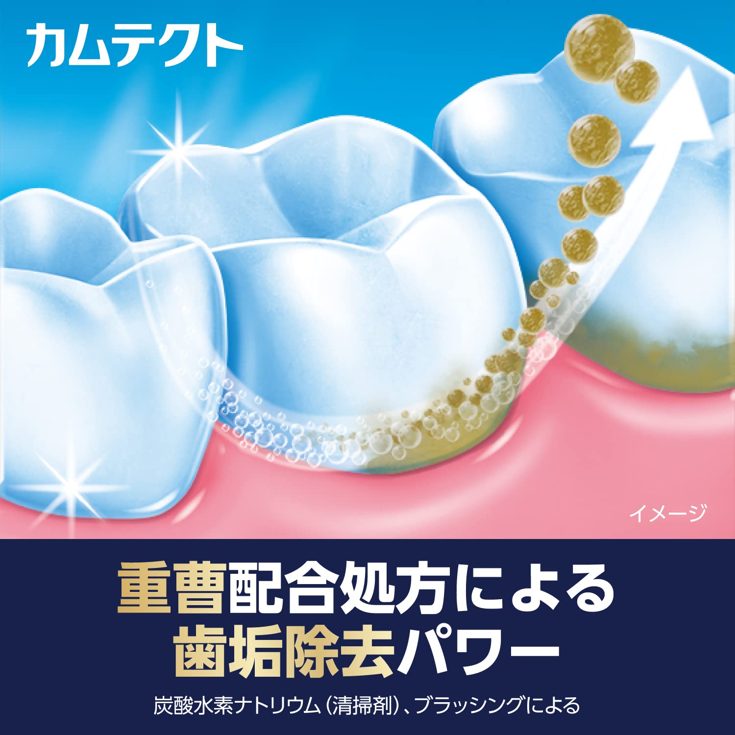 【まとめ買い】カムテクト　プレミアム　ホワイトニング　９５ｇ 容量95G×6点セット グラクソスミスクライン 歯磨き