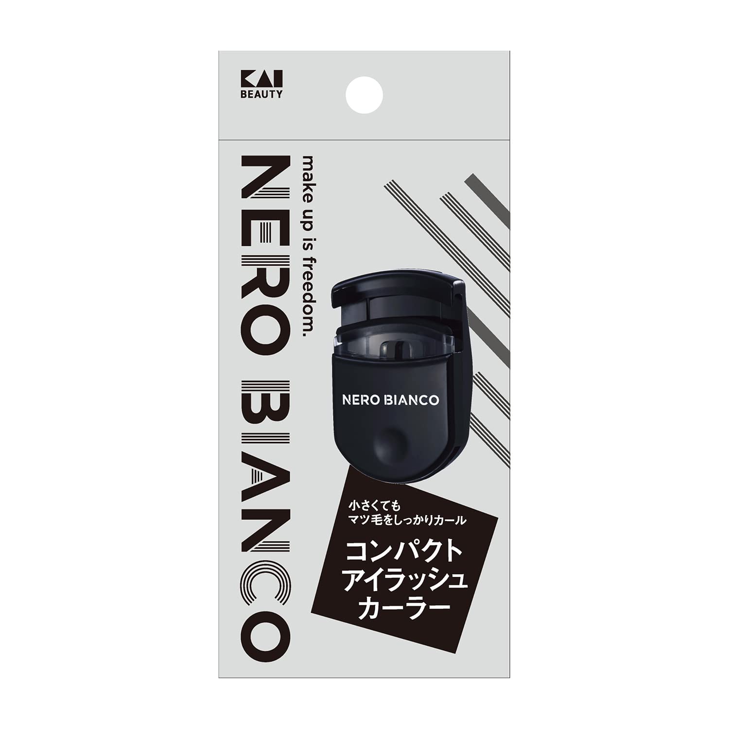 【まとめ買い】ＫＱ３５０１　ＮＥＲＯＢＩＡＮＣＯ　コンパクトアイラッシュカーラー 容量1ｺ×12点セット 貝印 メイク