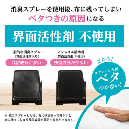 【まとめ買い】ノンスメル清水香　衣類のしわとりプラス　本体４００ｍＬ 容量400ML×12点セット 白元アース 芳香剤