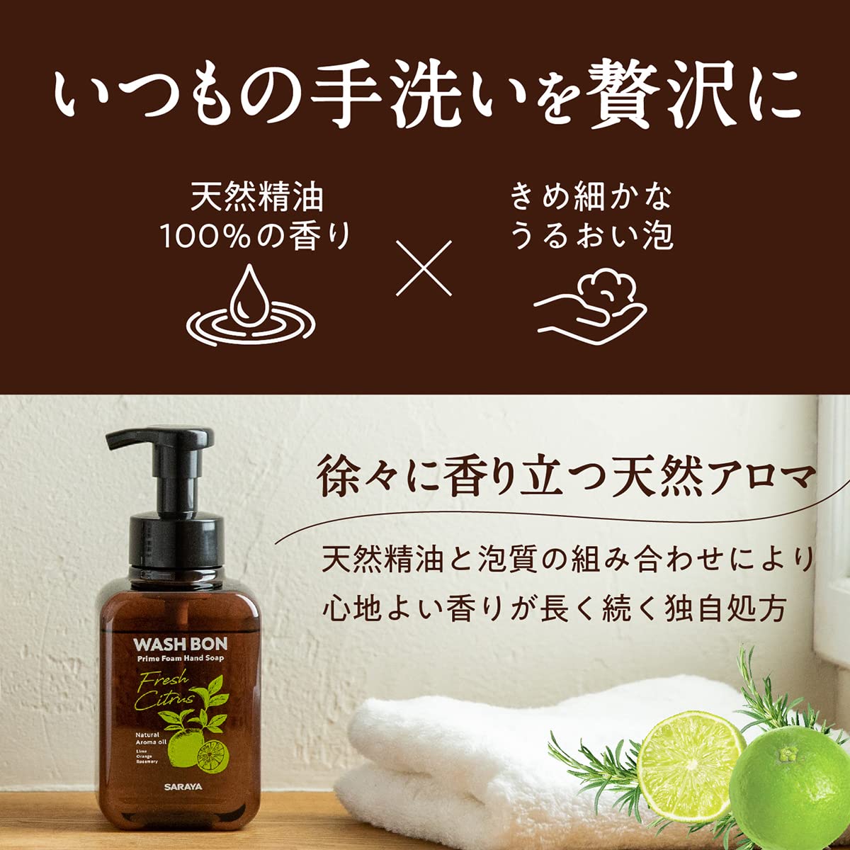【まとめ買い】プライムフォーム　フレッシュシトラス　詰替　５００ｍＬ 容量500ML×18点セット サラヤ ハンドソープ