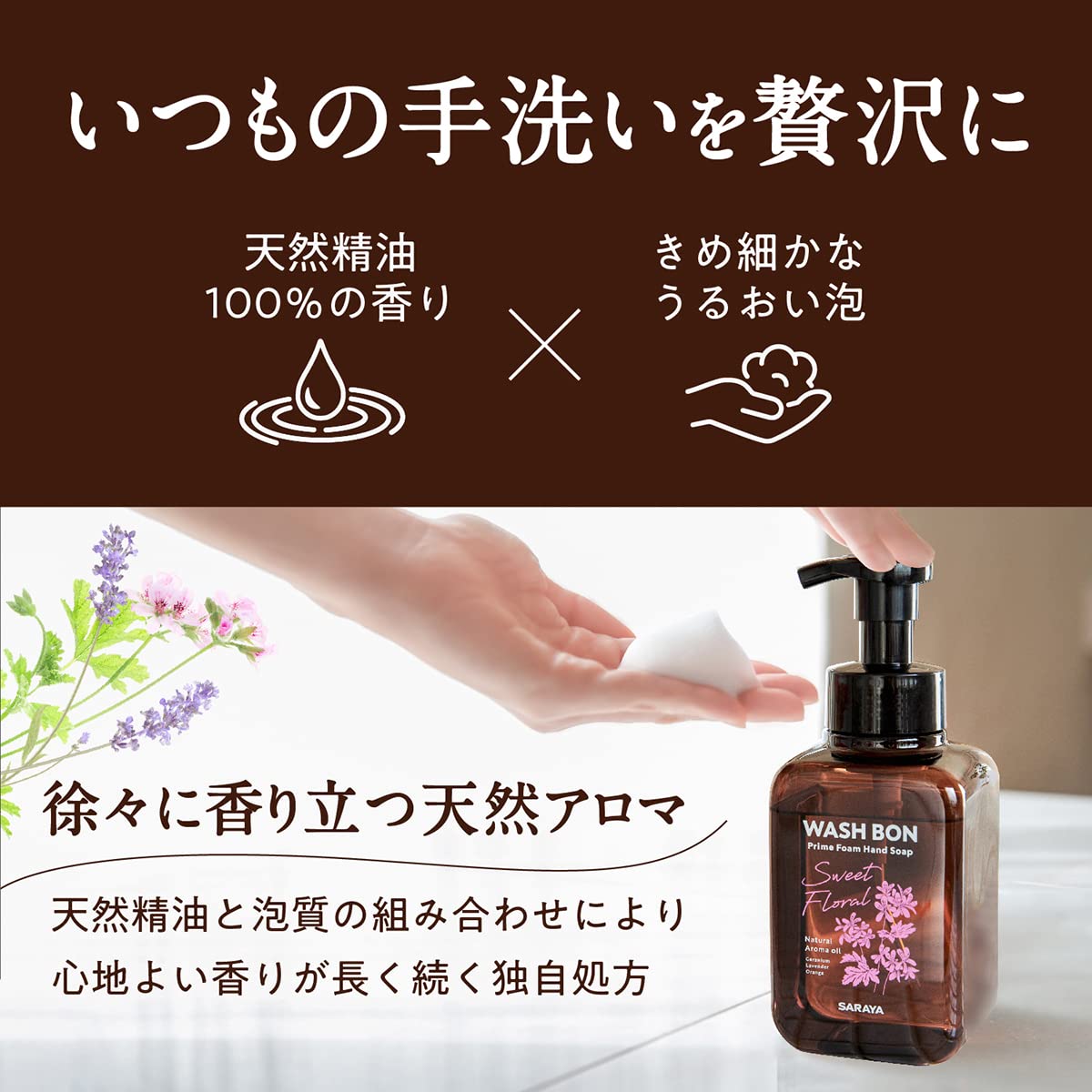 【まとめ買い】プライムフォーム　スイートフローラル　詰替　５００ｍＬ 容量500ML×18点セット サラヤ ハンドソープ