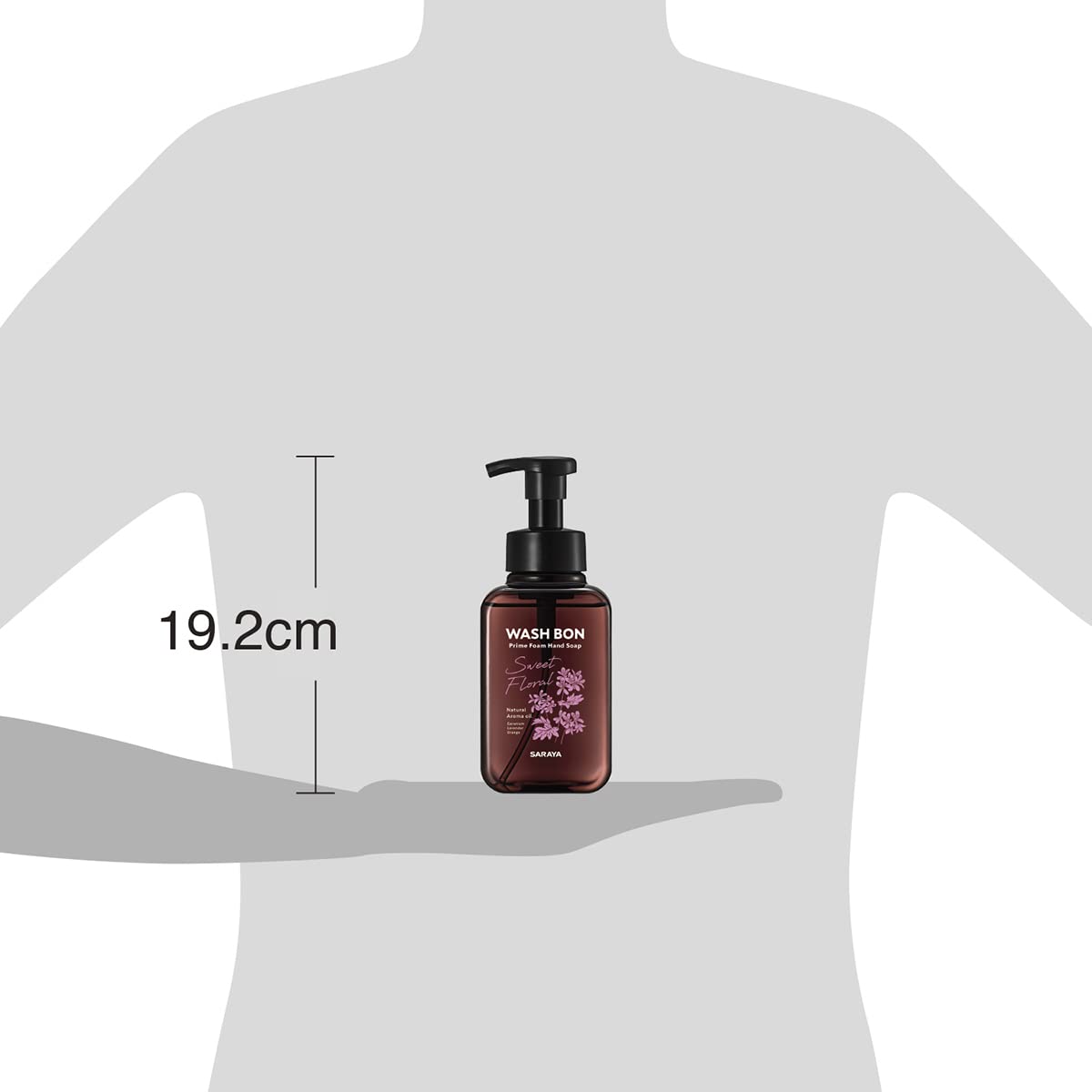 【まとめ買い】プライムフォーム　スイートフローラル　本体　５００ｍＬ 容量500ML×12点セット サラヤ ハンドソープ