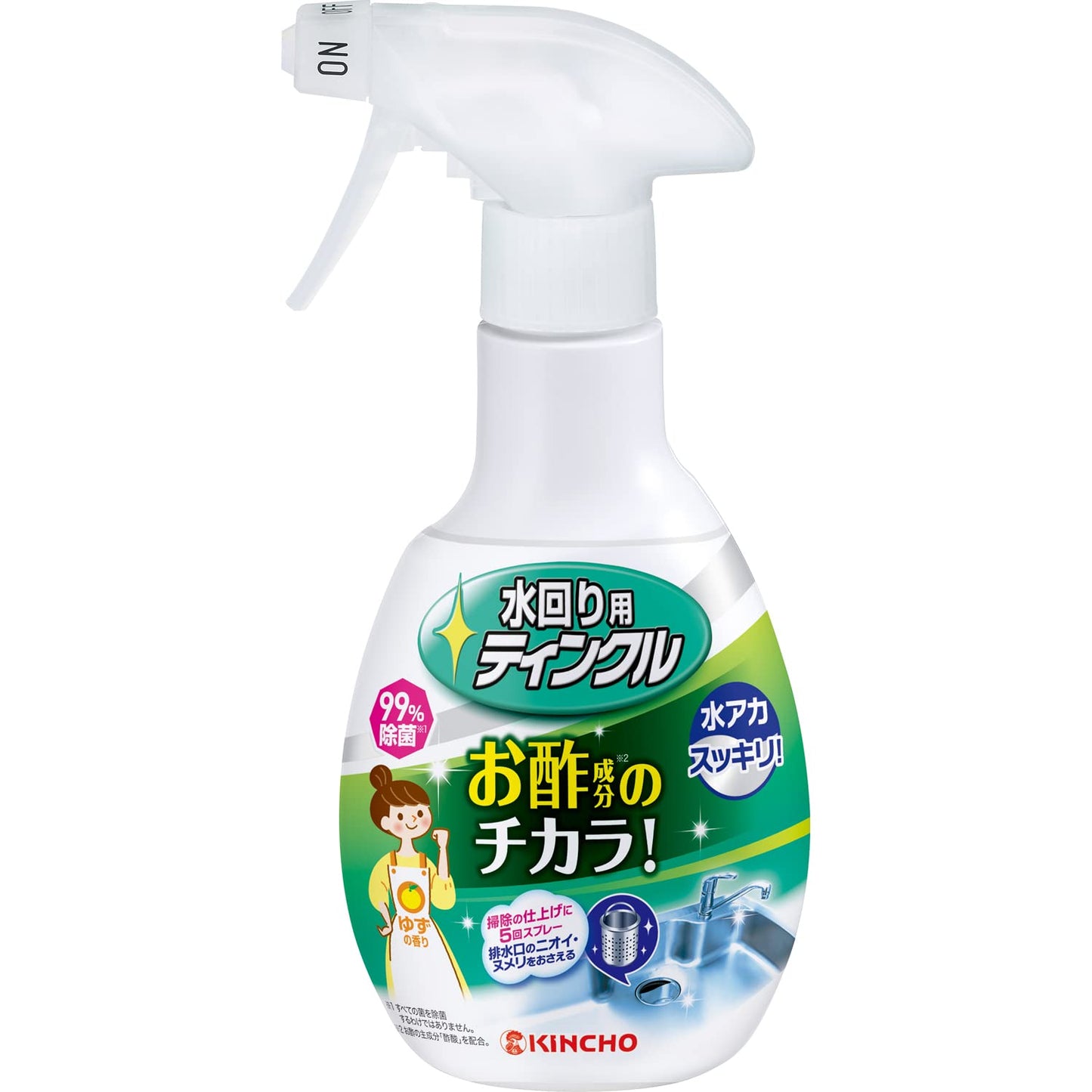 【まとめ買い】水回り用ティンクル防臭プラスＶ本体　３００ＭＬ 容量300ML×24点セット 大日本除虫菊（金鳥） 台所洗剤
