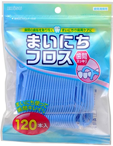 【まとめ買い】まいにちフロス 120本入 容量120本×20点セット エビス フロス・歯間ブラシ