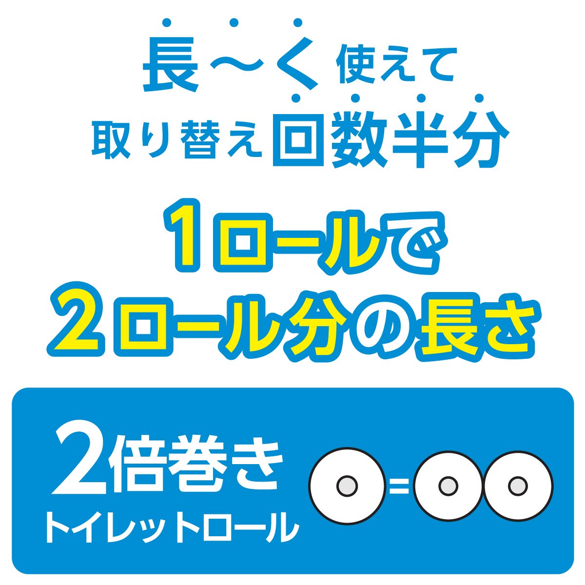 【まとめ買い】スコッティ　フラワーパック２倍巻き６ロール　ダブル 容量50M×8点セット日本製紙クレシア トイレットペーパー