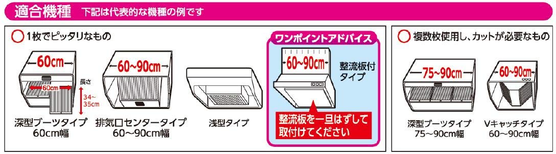 【まとめ買い】６０ＣＭに切れてるフィルター磁石付 容量00×10点セット 東洋アルミ フィルター