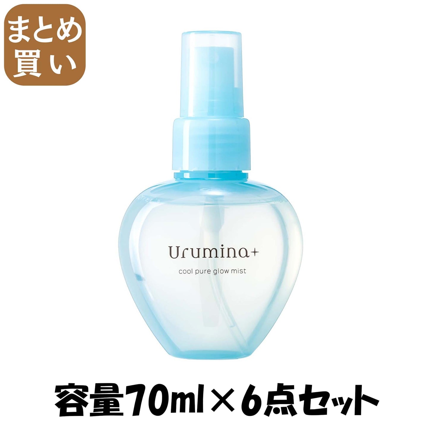 【まとめ買い】ウルミナプラス 生つやキープミスト 容量70ML×6点セット コーセーコスメポート 化粧水・ローション