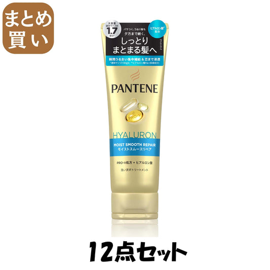 【まとめ買い】パンテーン　モイストスムースケア　洗い流すトリートメント　特大サイズ　300g