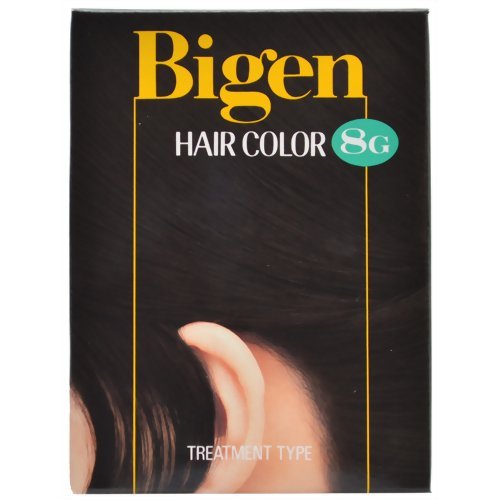 【まとめ買い】ビゲン　ヘアカラー　8G　自然な黒色 容量40ML×27点セット ホーユー ヘアカラー・白髪用