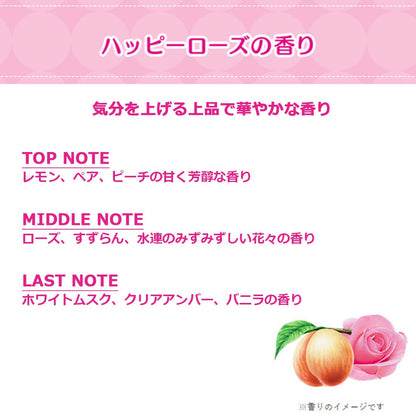 【まとめ買い】キレキラ！トイレクリーナー　１枚で徹底おそうじシート　ハッピーローズつめかえ用６０枚（１０枚×６Ｐ）