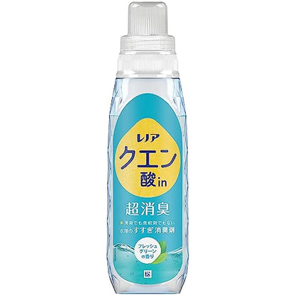 【まとめ買い】レノアクエン酸ｉｎ超消臭フレッシュグリーンの香り本体 容量430ML×12点セット Ｐ＆Ｇ