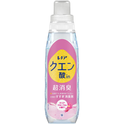 【まとめ買い】レノアクエン酸ｉｎ超消臭クリアフローラルの香り本体 容量430ML×12点セット Ｐ＆Ｇ