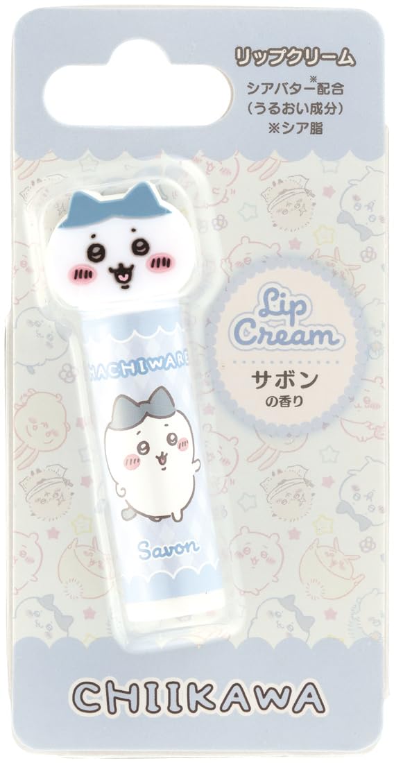 【まとめ買い】マスコットリップクリーム　ハチワレ　ＣＭＣＬ１ 容量1コ×10点セット スケーター リップクリーム