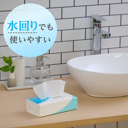 【まとめ買い】エリエールティシューソフトパック１６０Ｗ８Ｐ 容量8コ×10点セット 大王製紙 ティッシュ