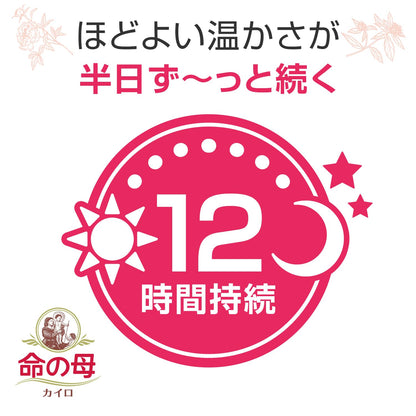 【まとめ買い】命の母カイロ貼る１０個入 容量10ｺ×24点セット 小林製薬 カイロ