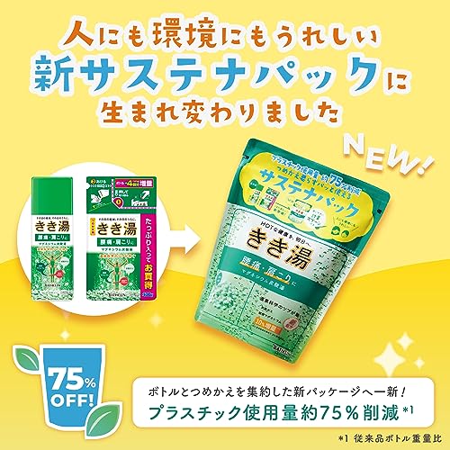 【まとめ買い】きき湯　マグネシウム炭酸湯　３６０ｇ 容量360G×12点セット バスクリン 入浴剤