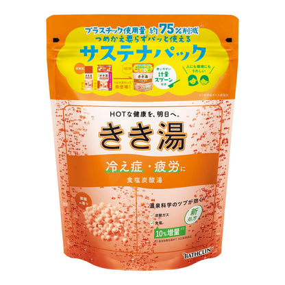 【まとめ買い】きき湯　食塩炭酸湯　３６０ｇ 容量360G×12点セット バスクリン 入浴剤