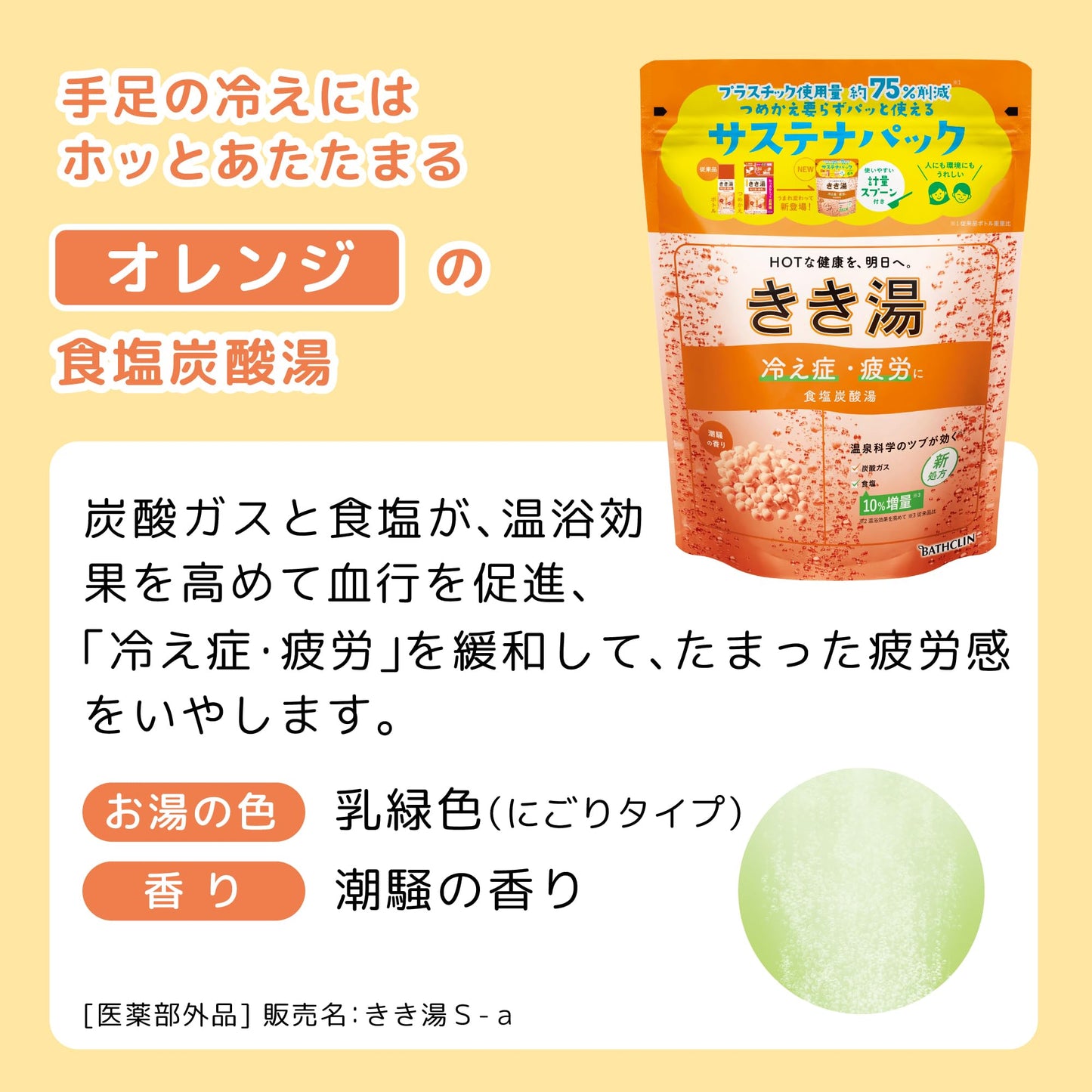 【まとめ買い】きき湯　食塩炭酸湯　３６０ｇ 容量360G×12点セット バスクリン 入浴剤