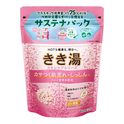 【まとめ買い】きき湯　クレイ重曹炭酸湯　３６０ｇ 容量360G×12点セット バスクリン 入浴剤